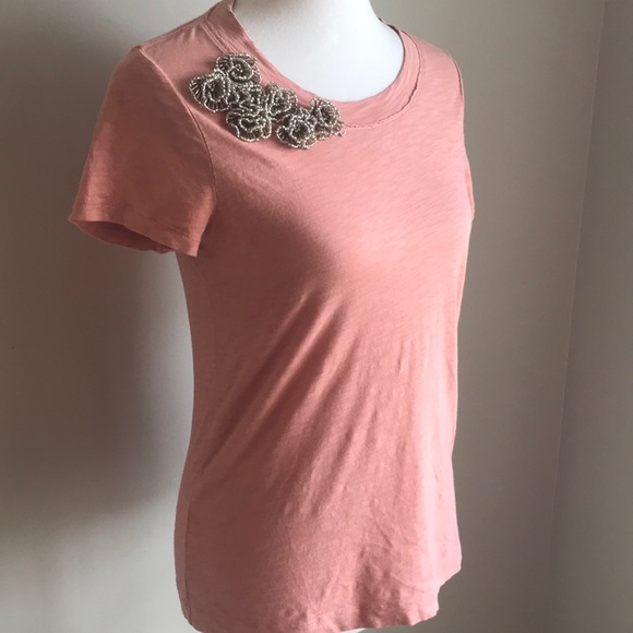 J.Crew  |  Embellished Tee! - Picture 5 of 8